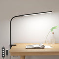 Lepro Clip on Desk Lamp LED Reading light Dimmable USB Small Clamp Lamp with 3 Color Modes 10 Brightness, Adjustable Flexible Gooseneck…