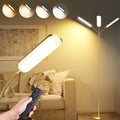 marctronic Gold Floor Lamp, 18W 1800LM Bright LED Floor Lamps for Living Room Bedroom, Dimmable Timing Eye Caring Reading Standing Lamp…