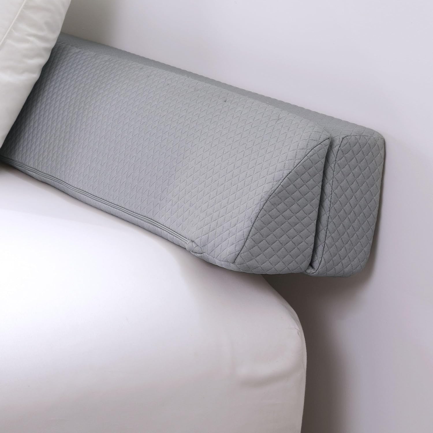 HOMBYS Wedge Pillow Headboard for Bed Gap, Foldable Bed Wedge Gap Filler Queen Size, Matterss Gap Filler, Multi Functional Bed Crack Pillow…