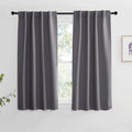NICETOWN RV Curtains for Camper Windows - (Grey Color) 34x54 Inch, 2 Panels Set, Thermal Insulated Room Darkening Blackout…