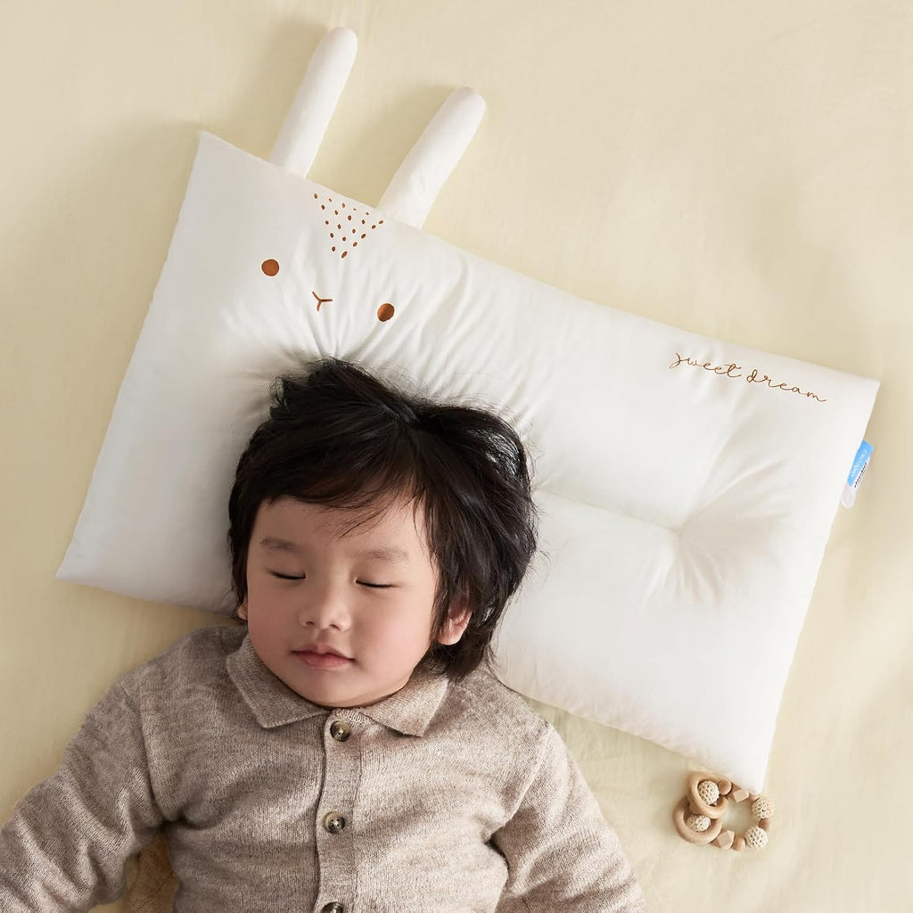 ChocChick Choc chick Toddler Pillow,20X12inches Machine Washable 100% Cotton Pillowcase Soft Hypoallergenic Kids Pillows, Child Cute Animal…