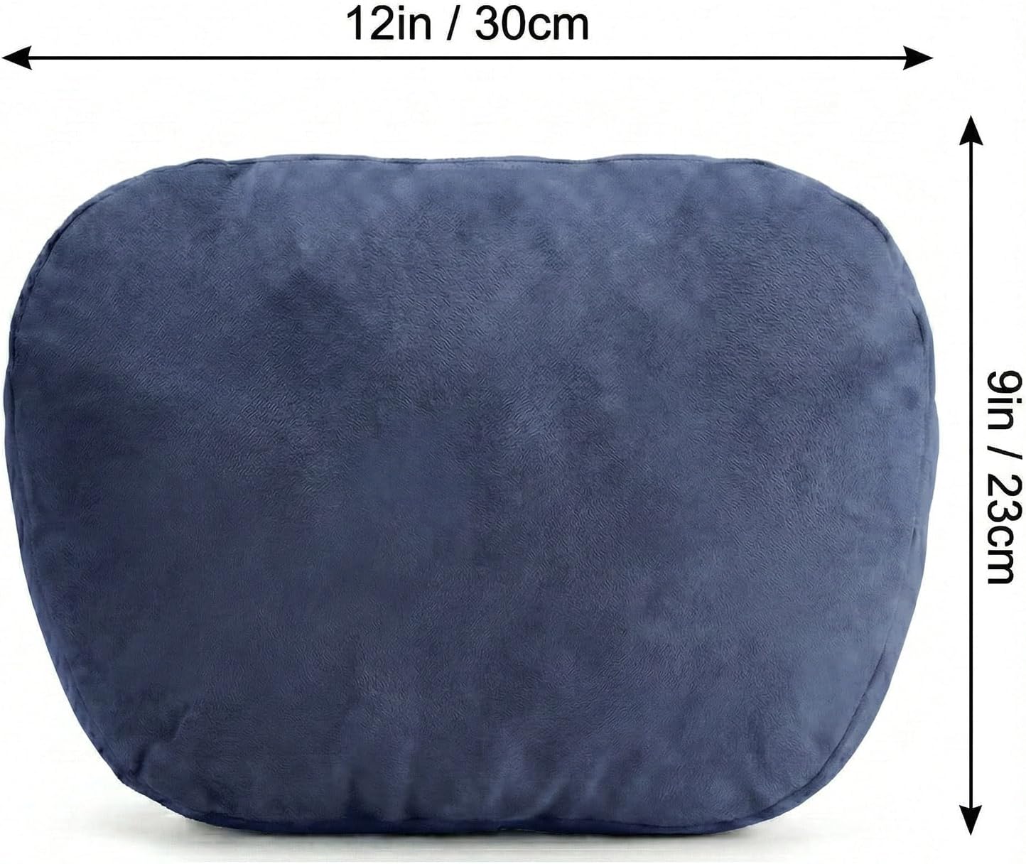 WELBRIT 2PCS Welbrit Car Pillow for Car Neck Pillow for Driving Seat Lumbar Support Soft Cushion with Extra Filling Accessories Back…