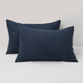 Chuffed Linen Pillowcases 2 Pack 100% Linen Standard Pillow Cases, Breathable and Cooling Washed Pillowshams with Zipper Closure, 20x30 Inc…