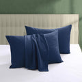 ShunjieHome 100% Egyptian Cotton Pillow Protectors Set of 2, 600 Thread Count King Size Bed Pillow Cases with Zipper, Sateen Weave Cooling…
