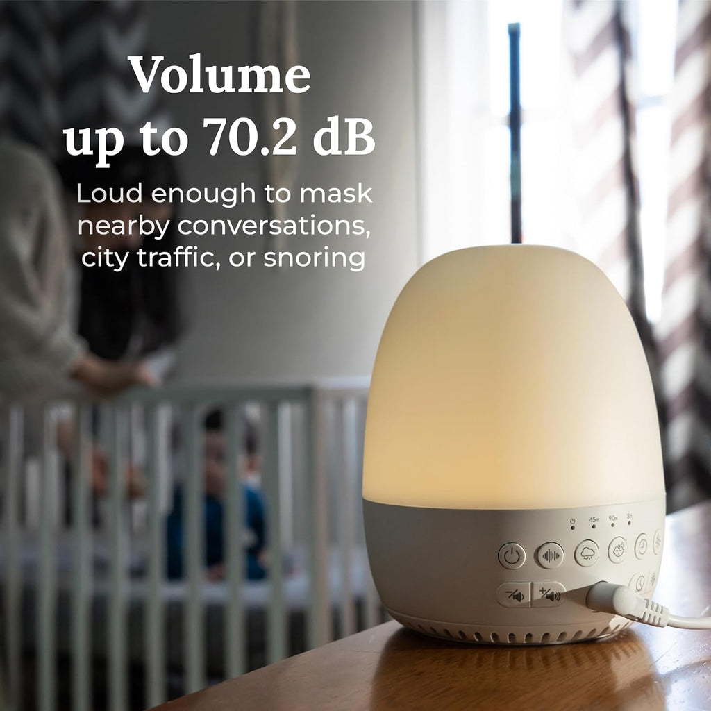 Yogasleep Light to Rise White Noise Sound Machine & Sleep Trainer with Night Light. for Baby & Toddler, 30 Soothing Sounds Includ…