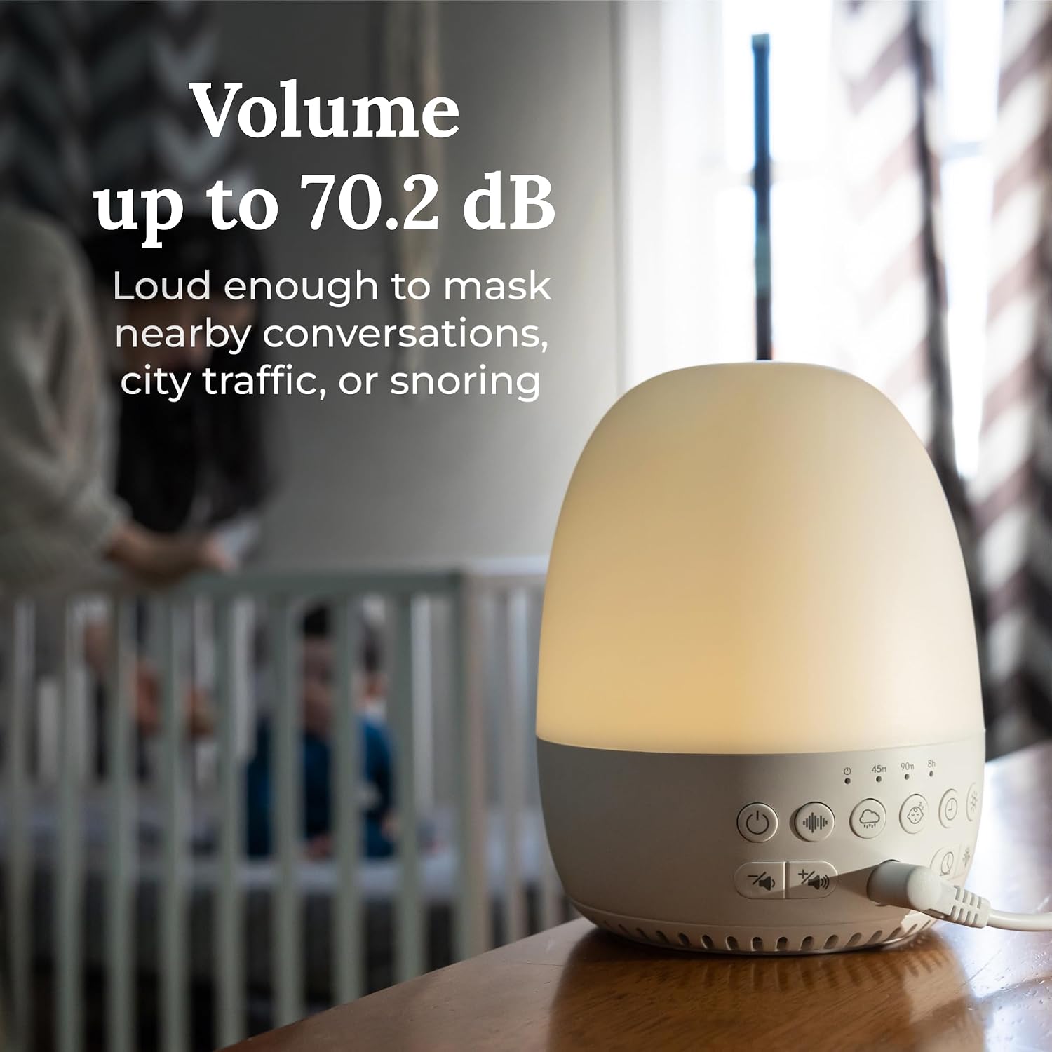 Yogasleep Light to Rise White Noise Sound Machine & Sleep Trainer with Night Light. for Baby & Toddler, 30 Soothing Sounds Includ…