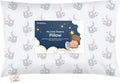Toddler Pillow with Pillowcase - 13x18 My Little Dreamy Kids Travel Bed Pillows for Sleeping, Organic Cotton Small Pillowcase, Soft &…