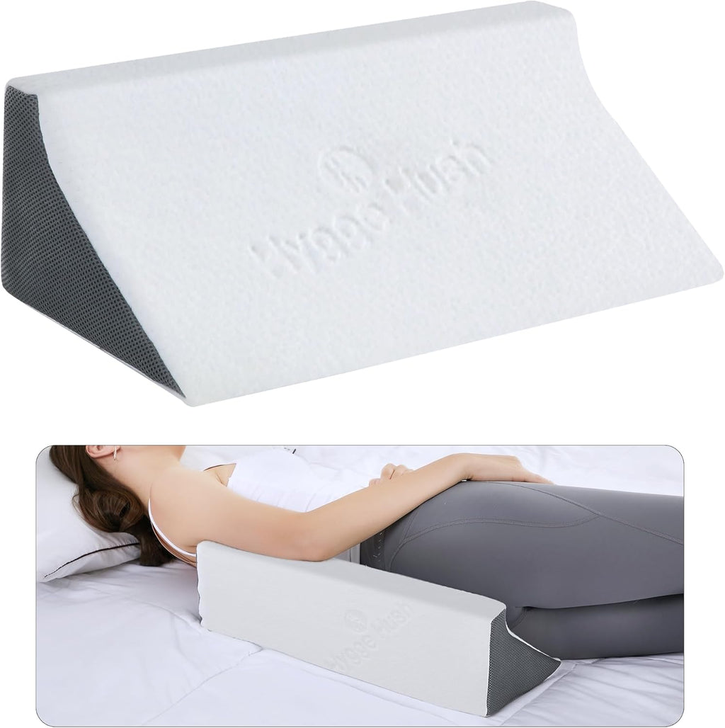 Wedge Pillow for Sleeping, Side Sleeper Body Back Positioners for Back Pain, Preventing Bedsores, After Surgery, Pregnancy Support, Ankle…