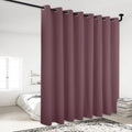 NICETOWN Lower Noise Room Divider Curtain Screen Partitions, Dry Rose, 1 Panel, 84" Tall x 120" Wide, Blackout Sound Reducing Divider…