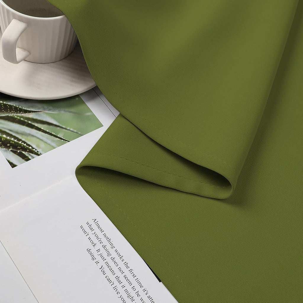 Cucraf Green Blackout Curtains 84 inch Length 2 Panels Set, Room Darkening Drapes for Living Room Bedroom, Thermal Insulated Light Blocking…