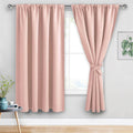 Jiuzhen Blackout Curtains for Bedroom - 70 x 63 Inch Extra Wide Privacy Assured Thermal Insulated Room Darkening Sliding Door Curtains for…