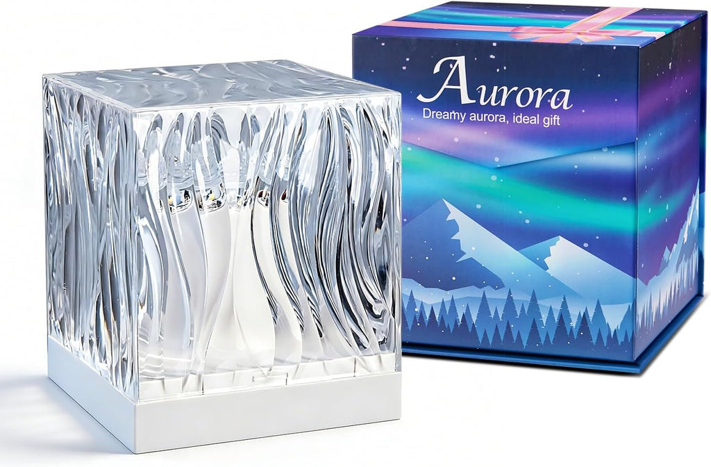 One Fire Teenager Girl Gift Ideas Northern Lights Projector,18 Colors Aurora Light Projector, Dimmable Aurora Projector Mood Lighting for…