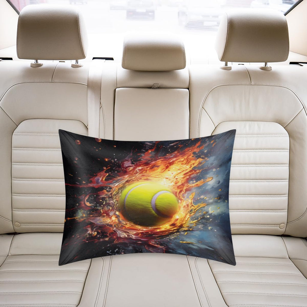 Fire Sports Tennis Satin Pillowcase for Hair and Skin Soft Silk Pillow Cases with Envelope Closure Cooling Pillow Case Slip 15.99 Pillow…