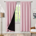 BGment 100% Blackout Curtains for Bedroom 72 Inch Long, Full Room Darkening Soundproof Heavy Thermal Insulated Bedroom Window Drapes with…