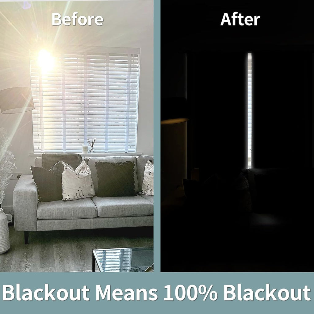 BGment Black 100% Blackout Curtains for Bedroom, 78 Inch Black Out Living Room Panels with Thermal Liner, Rod Pocket and Back Tab Double…
