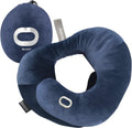 Bcozzy Flat Back Travel Neck Pillow – Patented Neck & Support for Head, Neck, and Chin. Ideal for Airplanes, Long Flights, Car Rides. Adjus…