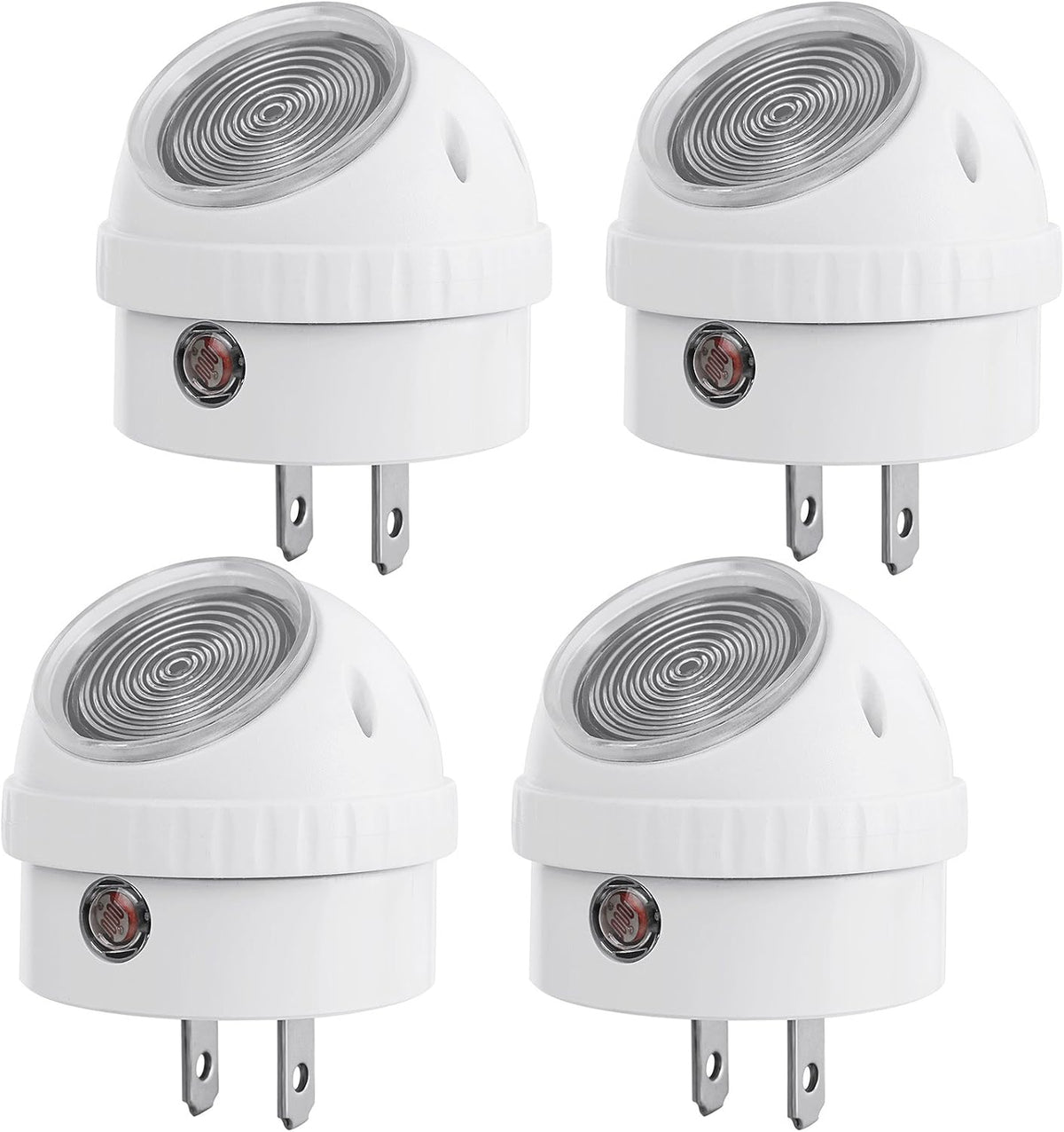 DEWENWILS Plug in Night Lights into Wall, Dusk to Dawn Sensor, 360° Rotating LED Nightlights for Kids, Adults, Bedroom, Hallway…