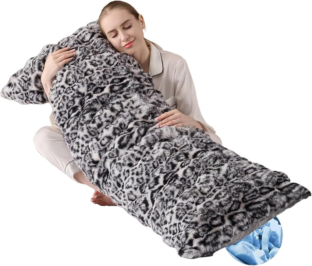 MeadowSkyHome Cozy Plush Fluffy Body Pillow, Full Body Pillows for Adults Kids Girls Teens,20X54 Inches Big Hug Double Pillow, Bed and Sofa P…