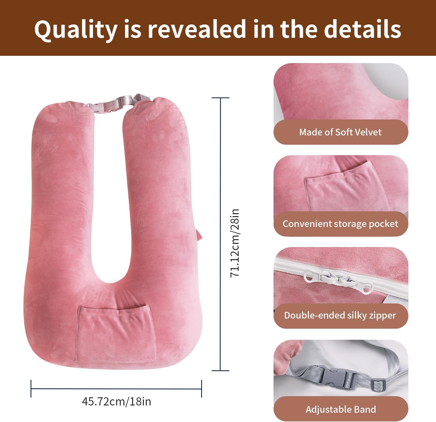 Travel Pillow for Kids & Adults, Car Pillow for Back Seat, Sleeping Support Cushion for Long Road Trips, Toddler Carseat Pillow with…