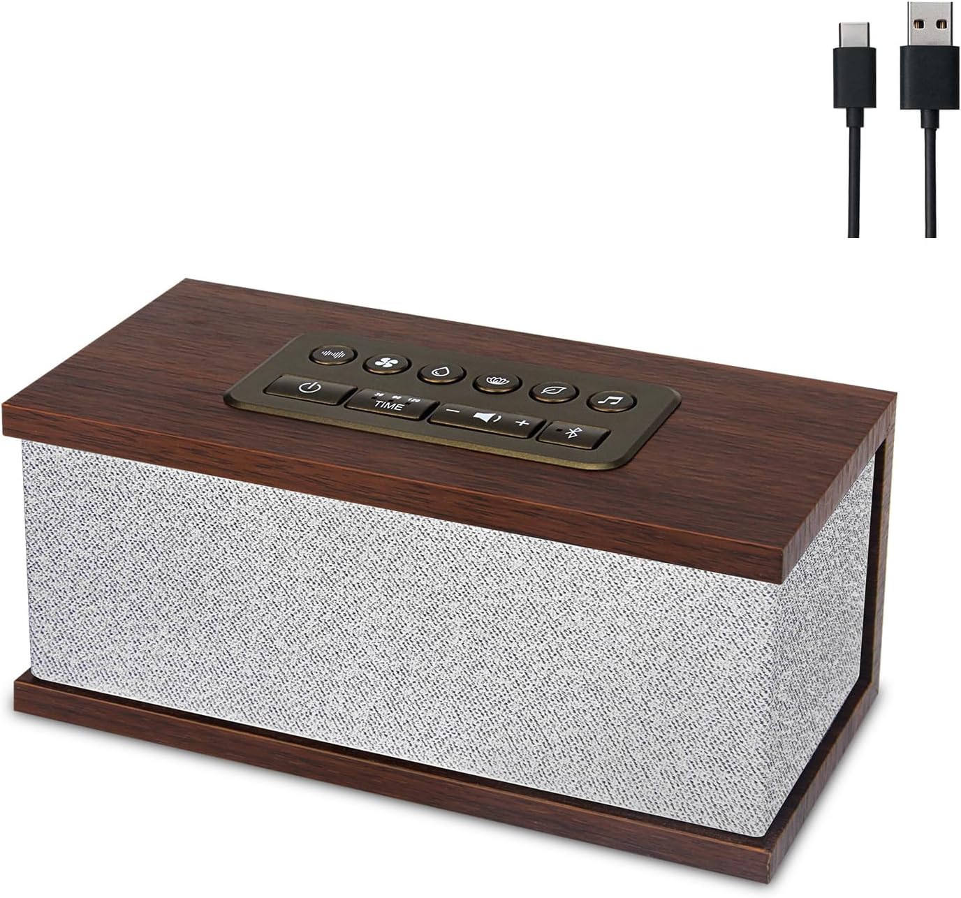 Sound Machine White Noise Machine with 70 Natural Soothing Sounds Sleeping Timer Memory Function 30 Volume Levels Brown Noise Sleep…