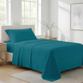 AshtonSheets 100% Organic Cotton Sheets Twin Size - 3 PC Organic Cotton Twin Size Percale Weave Sheet Set, Soft, Cooling, Crisp & Breathabl…
