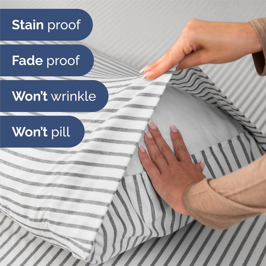 King 6 Piece Sheet Set - Comfy, Breathable & Cooling - Soft Hotel Luxury Bedding for Women, Men, Kids, Teens and Children - 1 Flat & 1…