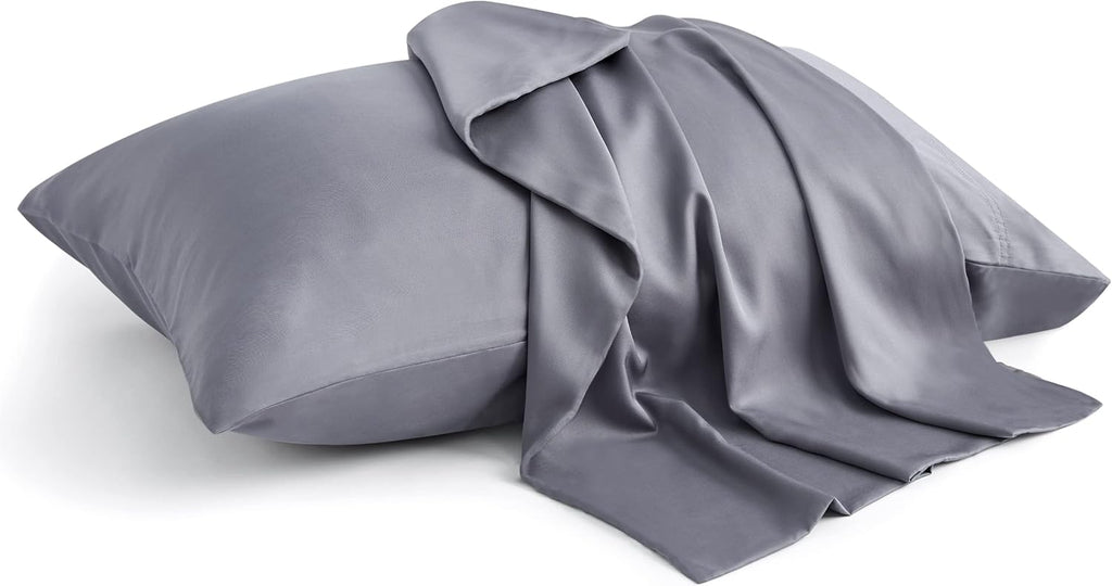 Bedelite King Size Pillow Cases Set of 2, Rayon Derived from Bamboo, Cooling Pillow Cases for Hot Sleepers & Night Sweats, Breathable and S…