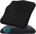 Helishy 20" Gel Seat Cushion for Long Sitting(Jumbo&Thick) – Office Chair Cushion – Wheelchair Cushions for Pressure Sores – Non-Slip Desk…
