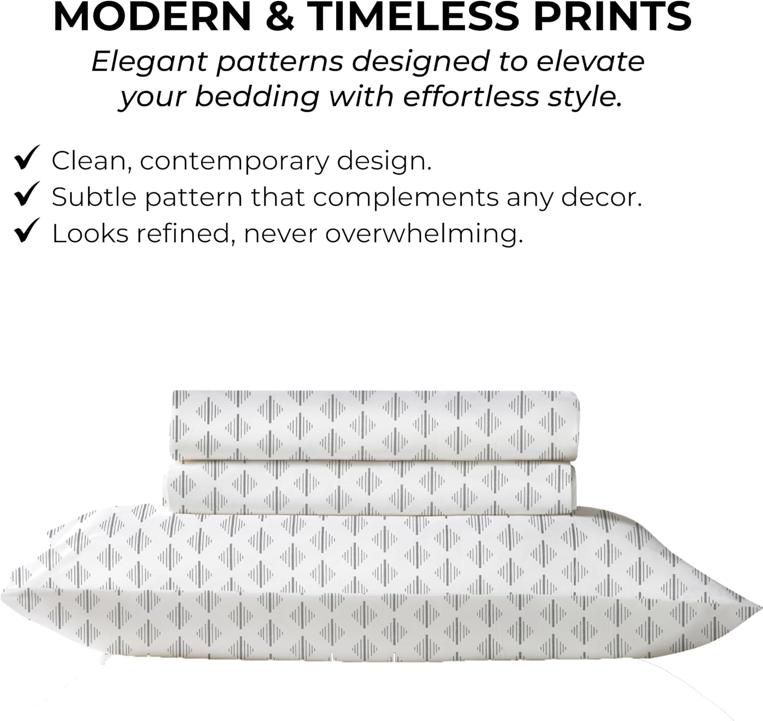 Twin Fitted Sheet with 18" Deep Pockets, Flat Sheet - Percale Weave Natural - Breathable 100% Cotton Bedding, 1 Fitted Sheet + 1 Flat…