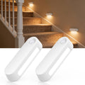 Motion Sensor Night Light, 1800mAh Rechargeable Battery Operated Step Lights, 3000K Warm White Wireless Under Cabinet Lighting for…