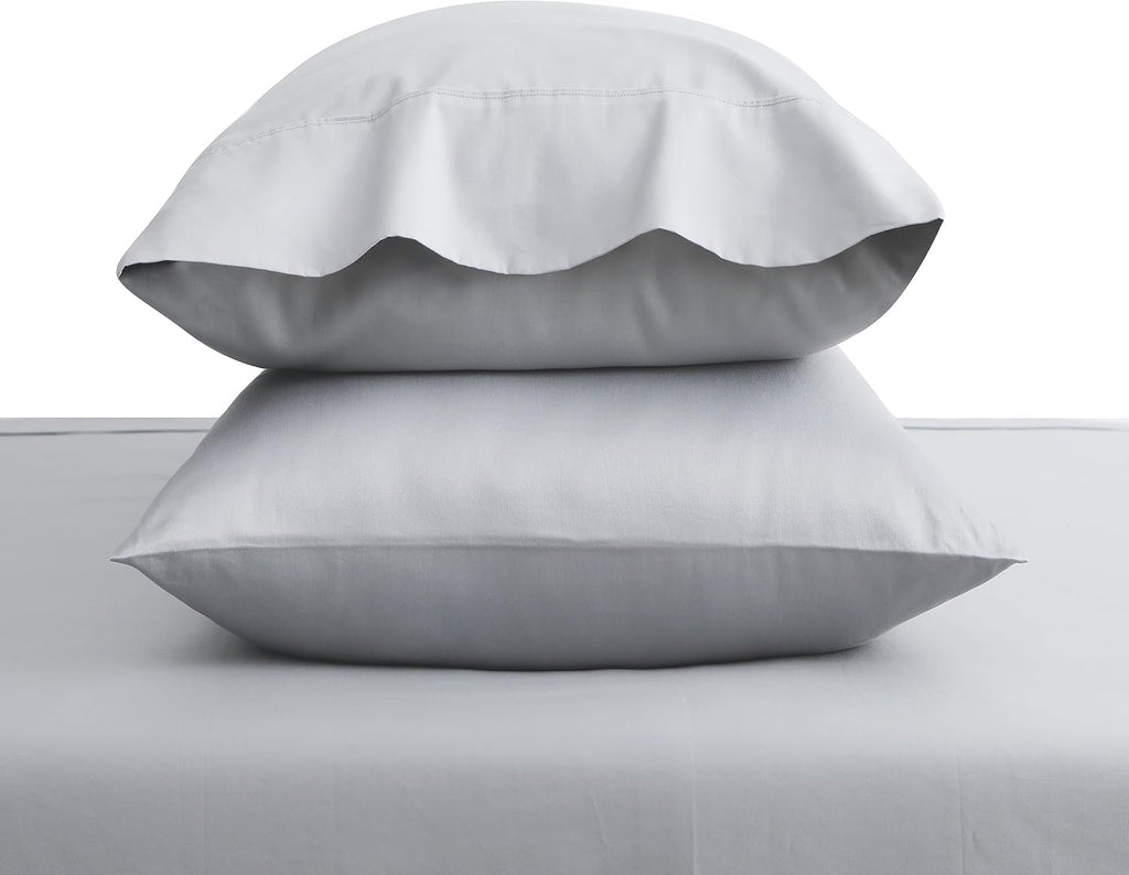 Shunjie.Home 100% Egyptian Cotton Pillow Cases Set of 2, Queen Size 400 Thread Count Cooling Pillowcases, Soft and Breathable Pil…