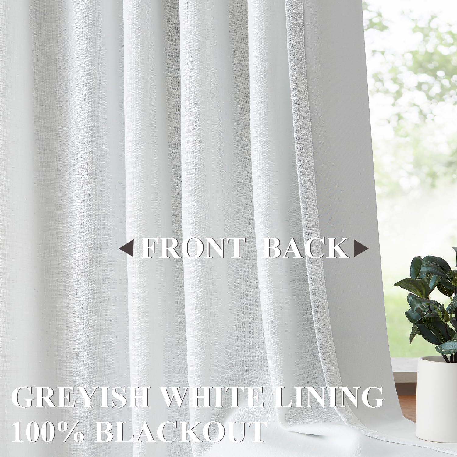 VisionHome Vision Home White Pinch Pleated Full Blackout Curtains 60 inch Wide Thermal Insulated Window Curtains 84 inch for Living Room Be…