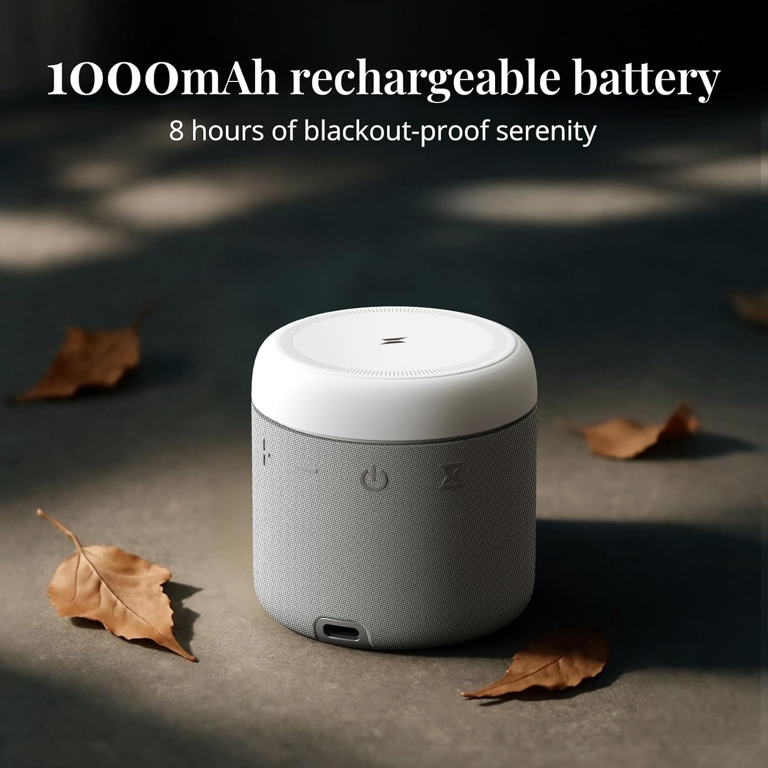 ANJANK White Noise Sound Machine with Wireless Charger Stand, 20 Soothing Sleep Sounds, 32-Levels Volume, Auto-Off Timer, Magnetic…