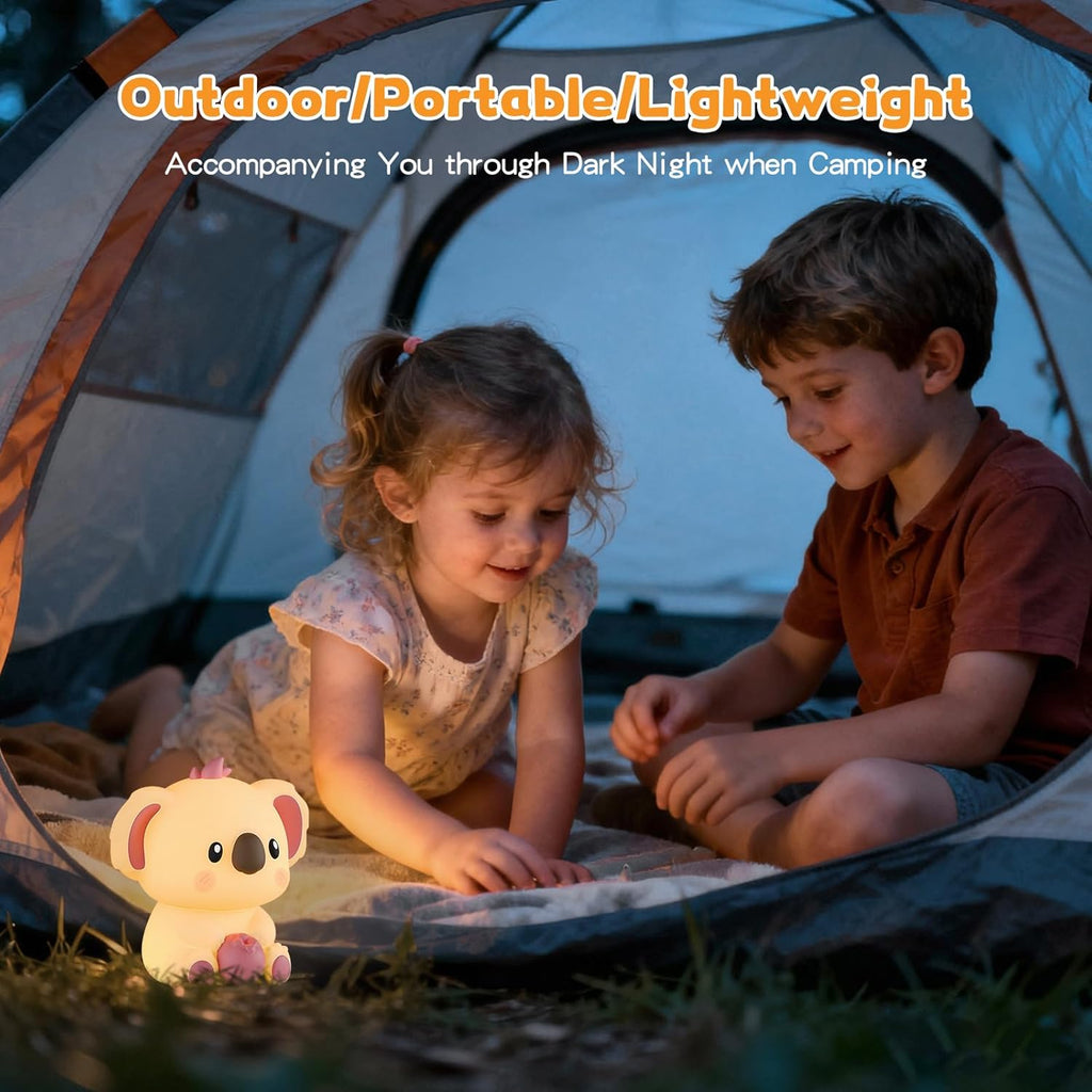 Night Light for Kids | Touch Control LED Lamp with Color Changing Modes | Adjustable Brightness for Nursery, Bedroom, Baby Room | Cute…