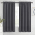 Dwcn Blackout Curtains for Bedroom 72 Inch Length 2 Panels Set, Solid Thermal Insulated Energy Saving Rod Pocket Window Treatment Curtains…
