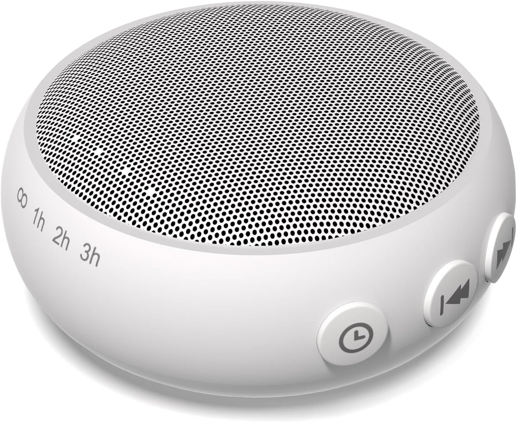 SoundMe Small Sound Machine Mini White Noise Machine for Baby Kids Adult with 32 Soothing Sounds 32 Volume Levels Sleep Brown Noise Machine…
