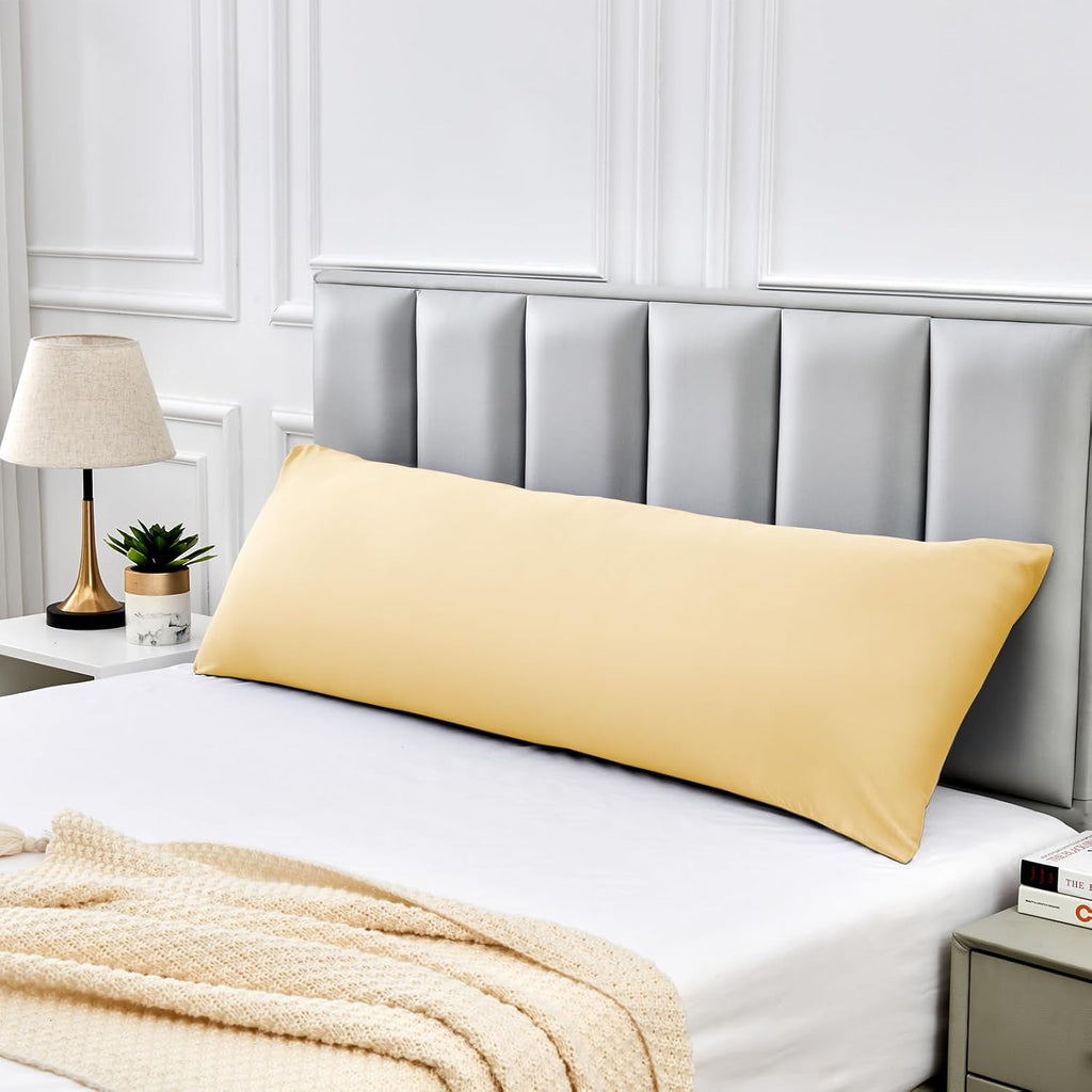 Warmstar Cotton Body Pillow Cover 1 Pack, 600 Thread Count Body Pillow case 20"x54", Long Body Pillow Case Cover Soft Breathable with…