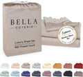 Bella Coterie Luxury Bamboo Viscose Twin XL Size Sheet Set | 100% Organically Grown | Ultra Soft | Cooling for Hot Sleepers | 18" Deep…