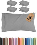 King Standard Pillow Cases Set of 8 - Ultra Soft Hotel Quality Pillowcase Covers - Comfy & Wrinkle Free - Shrink & Fade Resistant…
