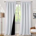 BGment Long Blackout Curtains for Living Room 2 Panels Set, Full Light Blocking and Thermal Insulated Window Curtains 95 Inch Long with…