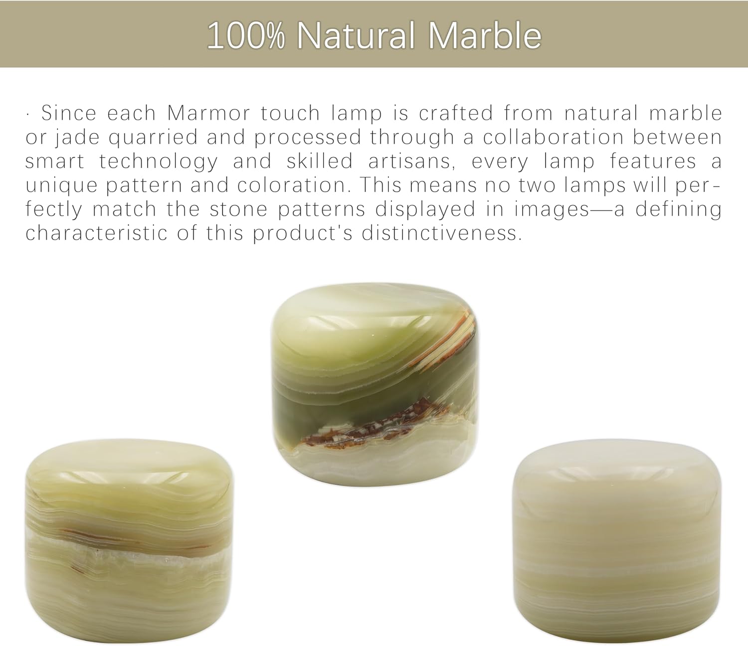 Marmor Marble Lamp Table Lamp Unique Stone Lamp Touch Lamp Pat Lamp Type-C 3 Way Bedside Lamps Ambient Light Bedroom Night Stands Small Nig…
