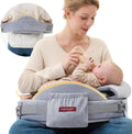 Momcozy CozyPro Nursing Pillow - All Around Lumbar & Arm Support - Safety Guard, Firm & Springy Memory Foam-Stable, Ergonomic Support, Easi…