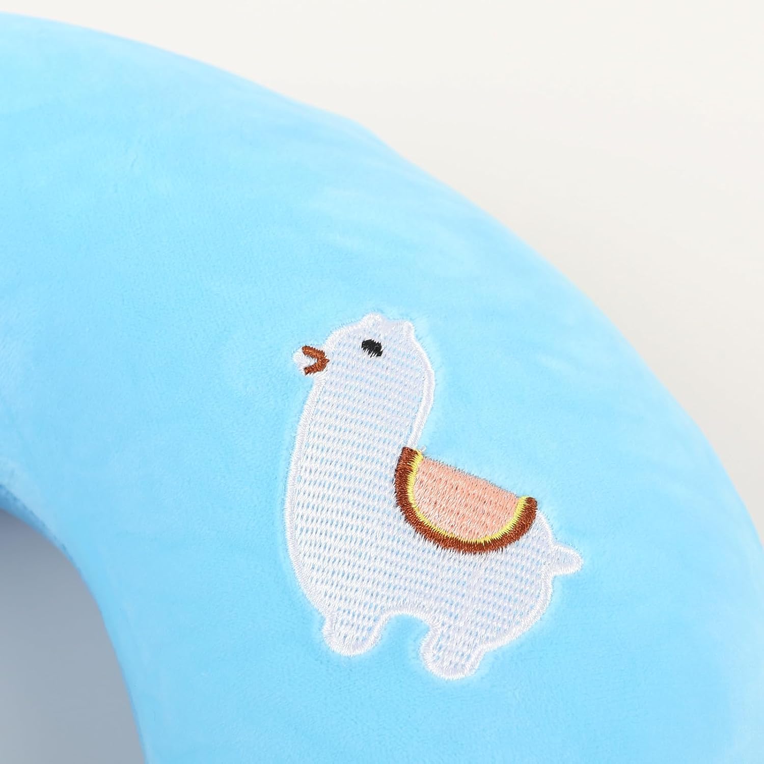 MissSoul Kids Neck Pillow for Travel with Sleep Eye Mask, Cute Travel Neck Pillow, Memory Foam Flight Sleeping Headrest Pillow for Boys & G…