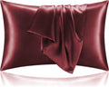 Bedelite Satin Pillowcase for Hair and Skin, Super Soft and Cooling Similar to Silk Pillow Cases 2 Pack with Envelope Closure, Gift for Wom…
