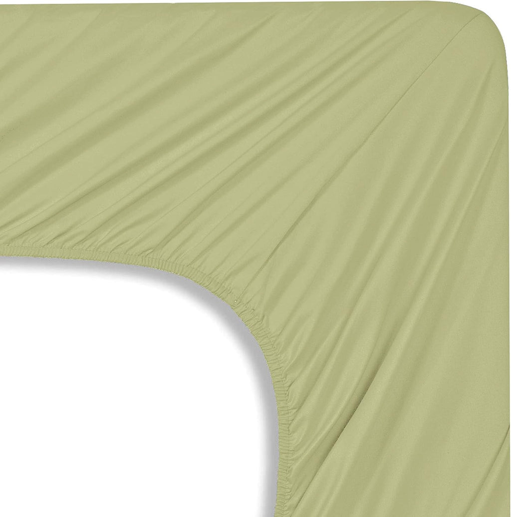 MocassiLuxuryBedding Mocassi Queen Sheet Set - Luxury Hotel 1800 Premier Bedding Sheets & Pillowcases - Ultra Soft Breathable & Cooling Bed…