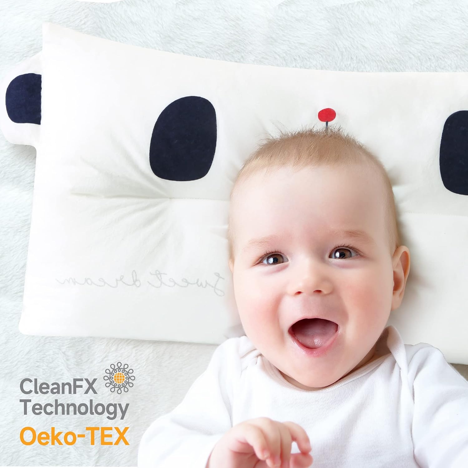 ChocChick Choc chick Toddler Pillow,20X12Inches Machine Washable Soft Hypoallergenic Kids Pillows, Child Cute Animal Design Perfect Toddler…
