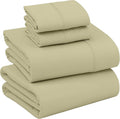 Ruvanti 100% Cotton Percale Sheets Full Size – Crisp Cooling Bed Sheets for Hot Sleepers, Deep Pocket 16”, Soft Breathable & Durable Hotel-…