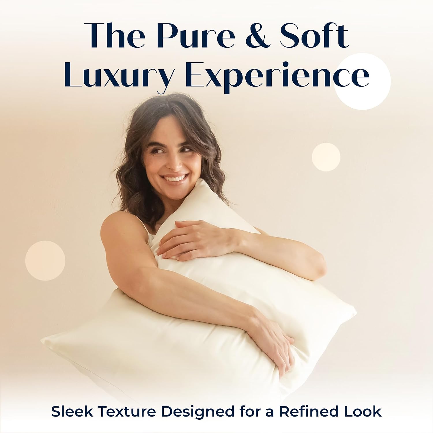 Mulberry Silk Pillowcase – Pure Silk Pillow Cover for Healthier Hair & Smoother Skin – Soft, Breathable and Temperature-Regulating…