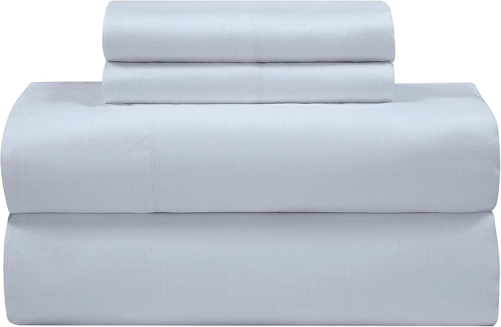 Royalelinens ROYALE LINENS 300 Thread Count 100% Long Staple Combed Cotton Sheet Set - 4 Piece King Bed Sheets - 1 Fitted, 1 Flat & 2 Pillo…