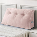 Sasttie Headboard Pillow Twin/Twin XL, Wedge Pillow Headboard for Dorm, Triangular Daybed Backrest Cushion for Sitting or Reading in Bed, w…